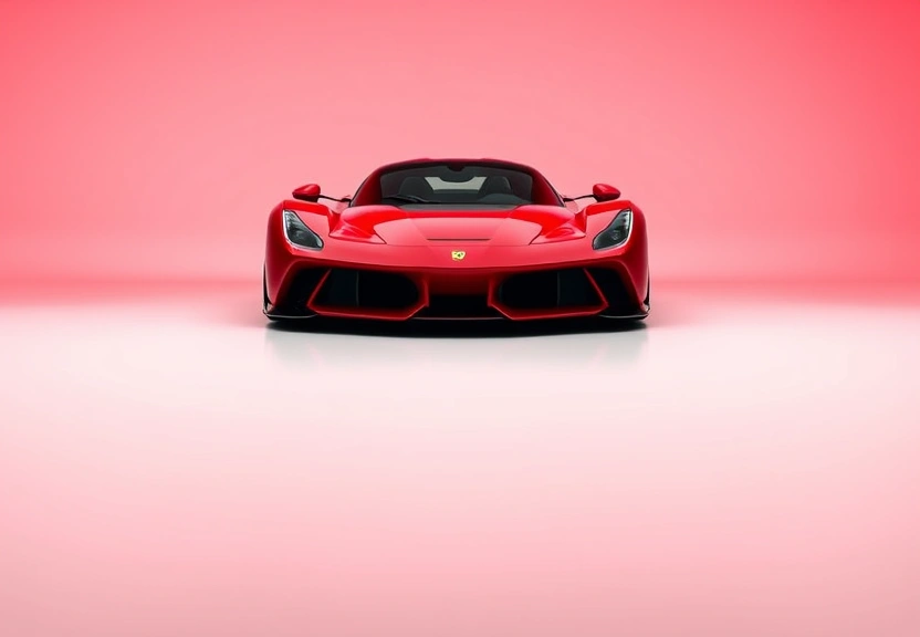 Representação visual de Ferrari revela nome e imagens inéditas do seu 1º superesportivo 100% elétrico