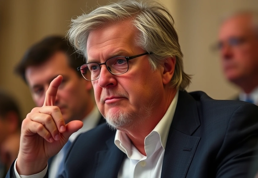 Representação visual de Despite Epstein’s Toxicity, Steve Bannon Stood by Him, Texts Indicate