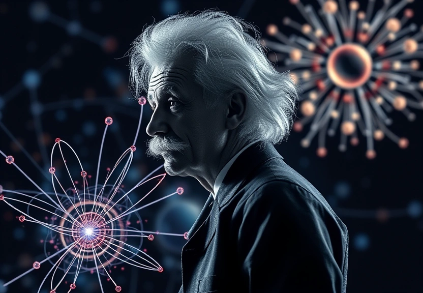 Representação visual de Teoria da Relatividade? Saiba como turnê de Emicida se conecta com Einstein